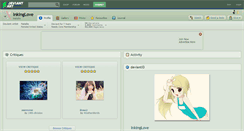 Desktop Screenshot of inkinglove.deviantart.com