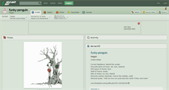 Desktop Screenshot of funky-penguin.deviantart.com