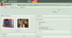 Desktop Screenshot of help-yourself.deviantart.com