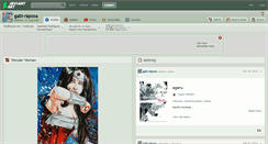 Desktop Screenshot of gabi-raposa.deviantart.com