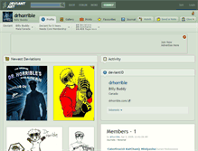 Tablet Screenshot of drhorrible.deviantart.com