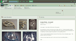 Desktop Screenshot of jardan.deviantart.com