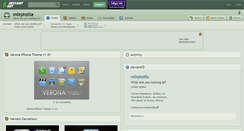 Desktop Screenshot of m0rphzilla.deviantart.com