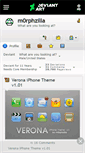 Mobile Screenshot of m0rphzilla.deviantart.com