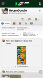 Mobile Screenshot of hetaredoodle.deviantart.com