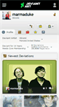 Mobile Screenshot of marmaduke.deviantart.com