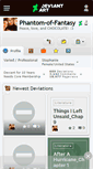 Mobile Screenshot of phantom-of-fantasy.deviantart.com