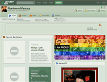 Tablet Screenshot of phantom-of-fantasy.deviantart.com