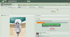 Desktop Screenshot of nekohikari604.deviantart.com