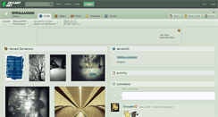 Desktop Screenshot of nnnaaammm.deviantart.com