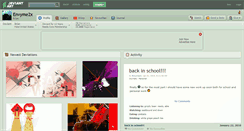 Desktop Screenshot of envyme2x.deviantart.com