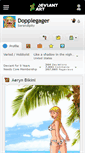 Mobile Screenshot of dopplegager.deviantart.com