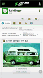 Mobile Screenshot of kirkfinger.deviantart.com