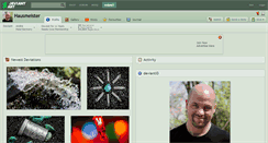 Desktop Screenshot of hausmeister.deviantart.com