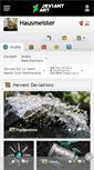 Mobile Screenshot of hausmeister.deviantart.com