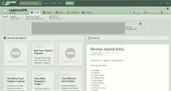 Desktop Screenshot of ladyboy2008.deviantart.com