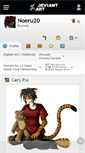 Mobile Screenshot of noeru20.deviantart.com