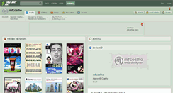 Desktop Screenshot of mfcoelho.deviantart.com