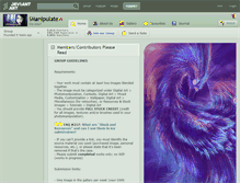 Tablet Screenshot of imanipulate.deviantart.com