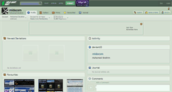 Desktop Screenshot of midocom.deviantart.com