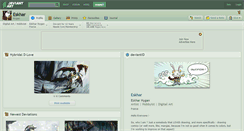 Desktop Screenshot of eskhar.deviantart.com
