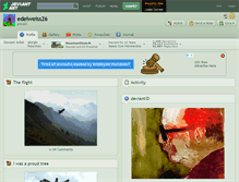 Tablet Screenshot of edelweiss26.deviantart.com