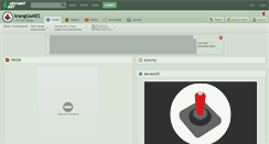 Desktop Screenshot of kranggames.deviantart.com