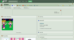 Desktop Screenshot of jellypop.deviantart.com