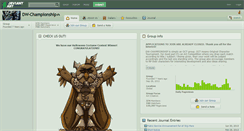 Desktop Screenshot of dw-championship.deviantart.com