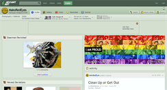 Desktop Screenshot of makoredeyes.deviantart.com