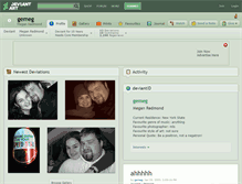 Tablet Screenshot of gemeg.deviantart.com
