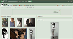 Desktop Screenshot of be3a.deviantart.com