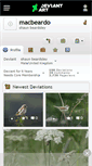 Mobile Screenshot of macbeardo.deviantart.com