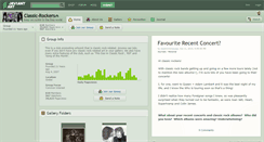 Desktop Screenshot of classic-rockers.deviantart.com