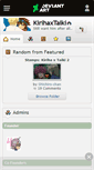 Mobile Screenshot of kirihaxtaiki.deviantart.com