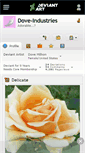 Mobile Screenshot of dove-industries.deviantart.com