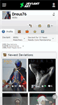 Mobile Screenshot of dreus76.deviantart.com
