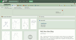 Desktop Screenshot of madrhyma.deviantart.com