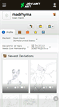 Mobile Screenshot of madrhyma.deviantart.com