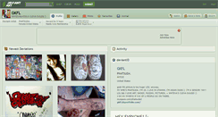 Desktop Screenshot of gkfl.deviantart.com