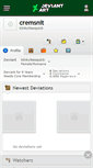 Mobile Screenshot of cremsnit.deviantart.com
