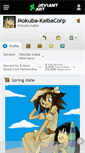 Mobile Screenshot of mokuba-kaibacorp.deviantart.com