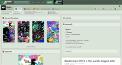 Desktop Screenshot of bym.deviantart.com