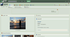 Desktop Screenshot of laumy6.deviantart.com