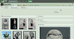 Desktop Screenshot of fealforma.deviantart.com