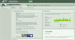 Desktop Screenshot of livingmachineaddicts.deviantart.com