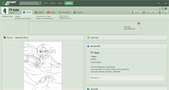 Desktop Screenshot of ff-kain.deviantart.com
