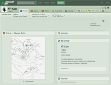 Tablet Screenshot of ff-kain.deviantart.com