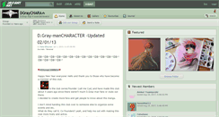 Desktop Screenshot of dgraychara.deviantart.com