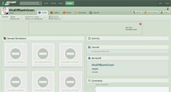 Desktop Screenshot of kindofblueingreen.deviantart.com